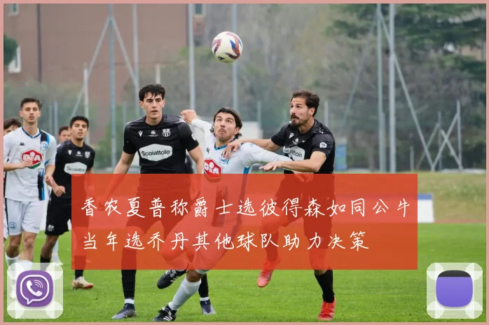 香农夏普称爵士选彼得森如同公牛当年选乔丹其他球队助力决策